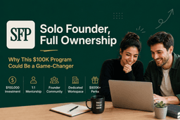 $100K for Solo Founders: Build Big Without a Co-Founder