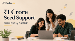 ₹1 Crore Seed Funding Opportunity for Indian Startups: Apply for NIDHI SSS by C-CAMP