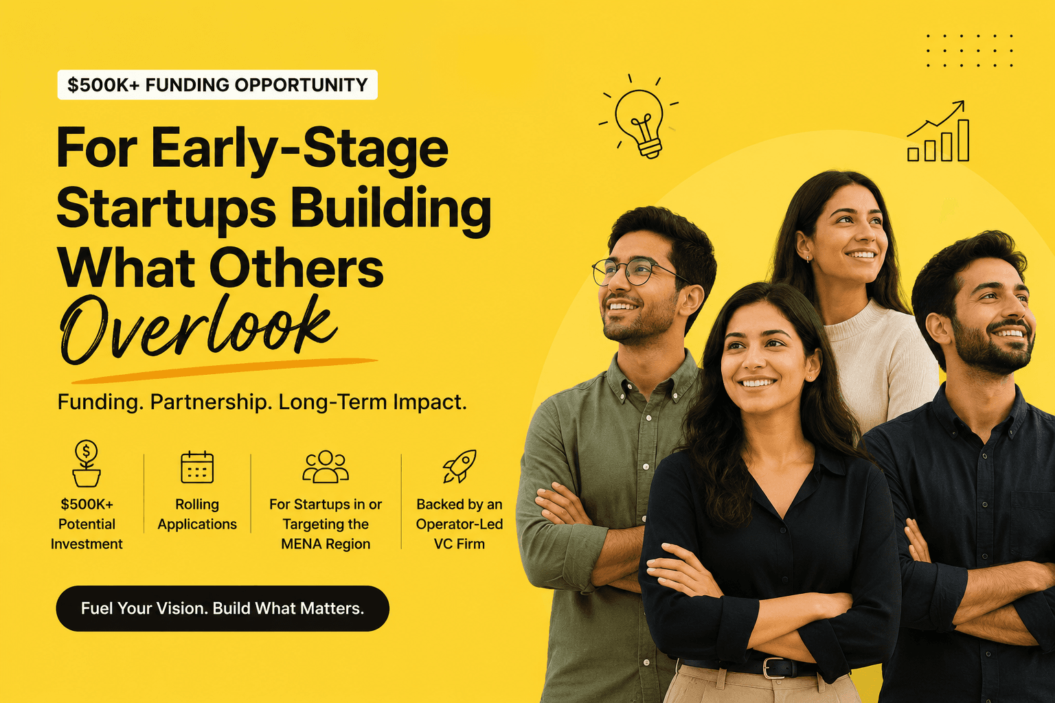 $500K+ Funding Opportunity for Early-Stage Startups