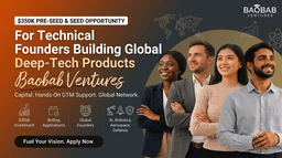$350K Funding Opportunity for Early-Stage Deep-Tech and Frontier Startups